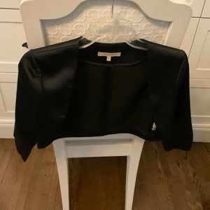 Satin bolero open style